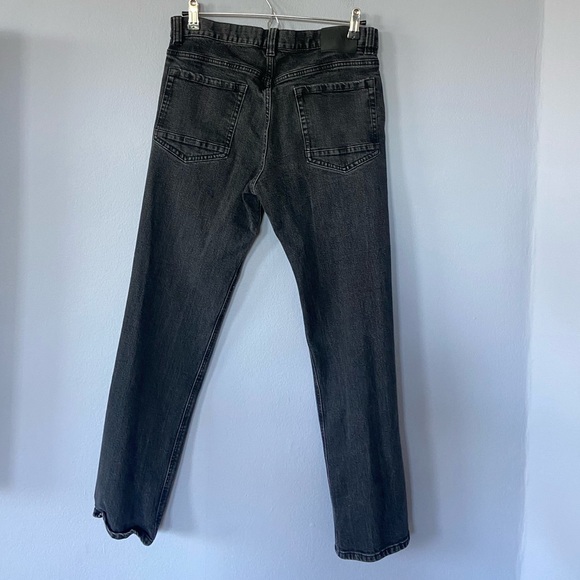 🛑SOLD Prana Men’s Straight Slim Feener Jean in Washed Black Size 31W x 30L - Picture 8 of 9